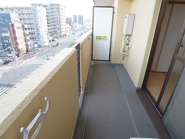 ワコーレ上沢のバルコニー|陽当り良好バルコニー