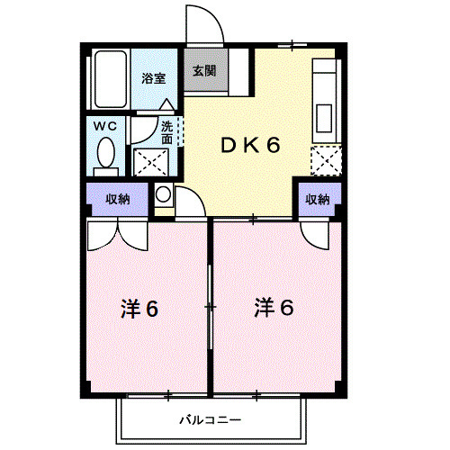 ソレイユ３６５の間取り