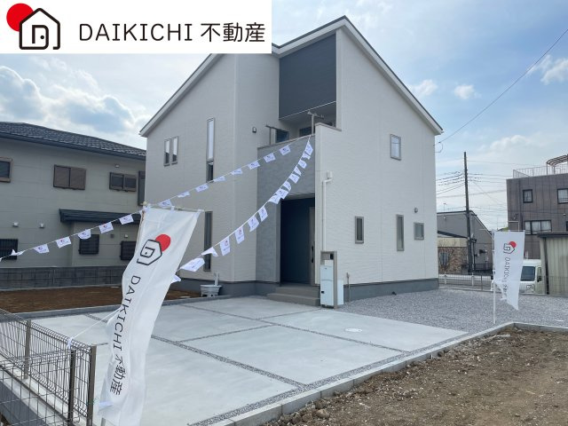 【外観】 | 深谷市上野台第24  LiveleGarden.s　新築戸建　全3棟　2号棟 | 2号棟
