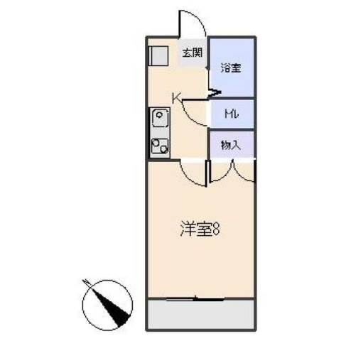 ホワイトテラス城南の間取り