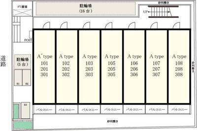 【区画図】 | リブリ・ゼフィール