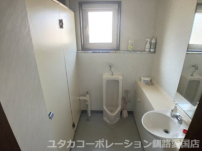 【トイレ】 | 【商談中】大町8丁目9、10事務所 | 男子トイレ