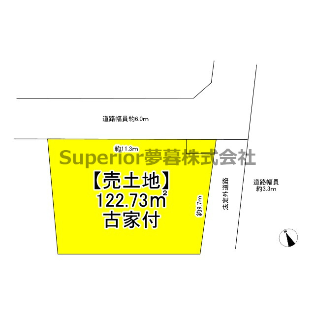 【売土地】大津市湖城が丘