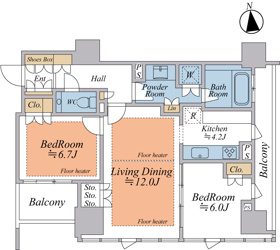 【間取り】 | ご自宅から現地まで、当社スタッフがお車にて、「お迎え・お送り」をしております。ぜひお気軽にお問い合わせくださいませ♪
