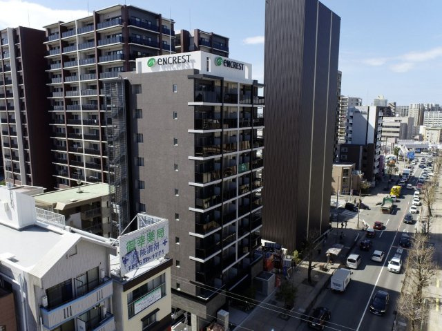 エンクレスト香椎参道の外観|外観もきれいです