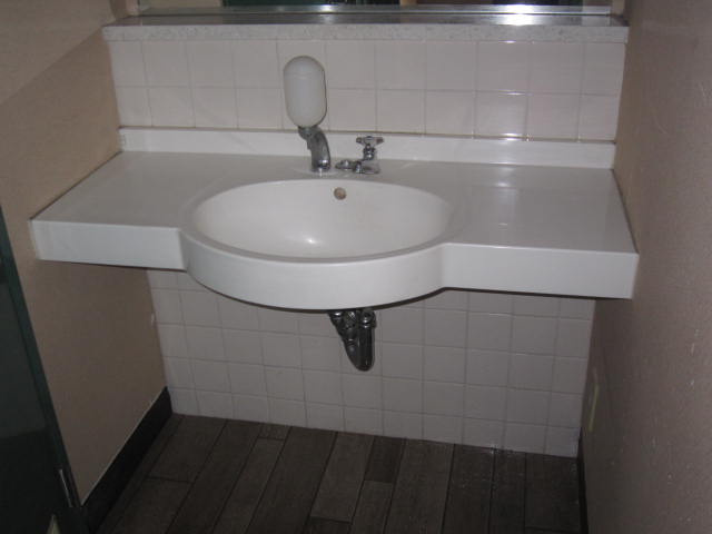 セントラルハイツの洗面所