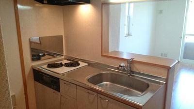 【キッチン】 | こうやリバーサイドヒルズⅠ番館 | きれいなキッチンです