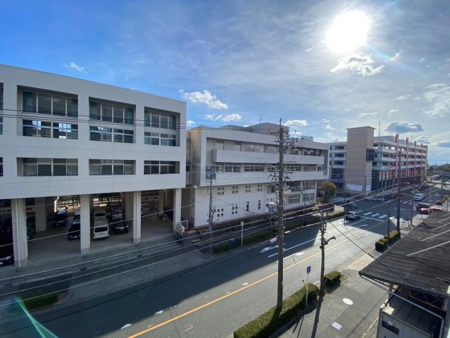 ヴェルディーク荒子川公園の展望|バルコニーからの眺望です。