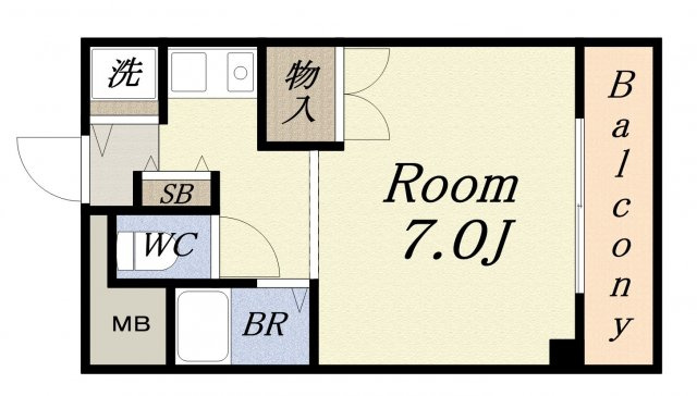 【間取り】 | セントラルハイツ九条