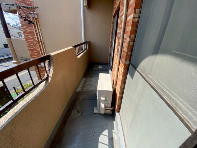 イブサン森孝新田のバルコニー