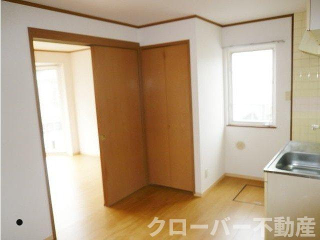 グリーンハイツＢの居間・リビング