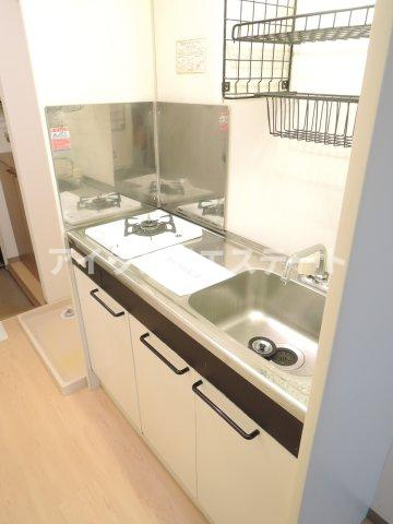 メゾンドエスポワール　バストイレ別　陽当たり良好のキッチン