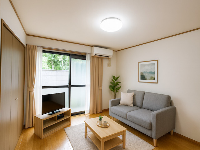 サニーハウスタムラの居間・リビング|CGで家具等を配置したもので家具等は含まれません