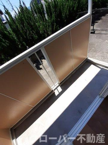 メゾン・フリージアＡのバルコニー