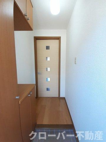 メゾン・フリージアＡの玄関