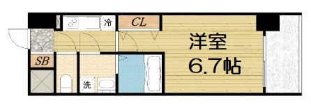 【間取り】 | Quintet NAMBA