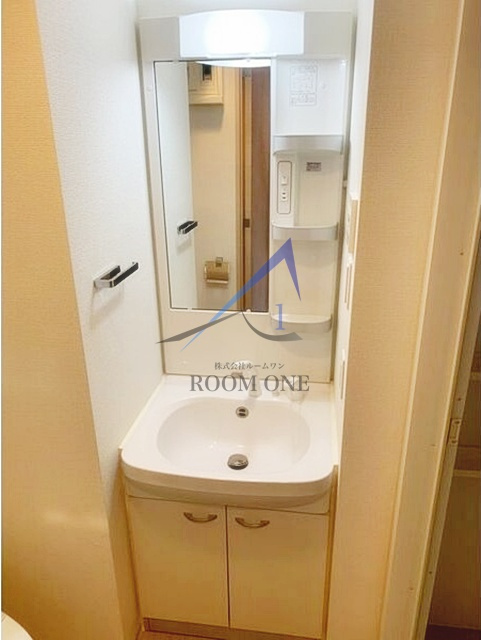 ブライズ登戸の洗面所|独立洗面台です。