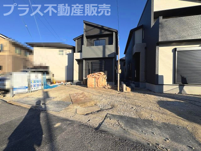 【外観】 | 福岡市南区中尾2丁目4期　1号棟（全2棟）【仲介手数料無料・0円】 | 現地写真。同じ物件を見るなら、プラス不動産販売にお任せ下さい。