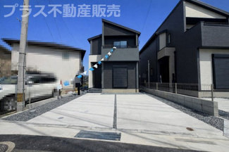 【外観】 | 現地写真。同じ物件を見るなら、プラス不動産販売にお任せ下さい。