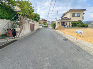 【前面道路含む現地写真】 | 宇治市天神台2丁目　売土地　建築条件付き