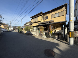 【前面道路含む現地写真】 | 宇治市天神台2丁目　売土地　建築条件付き