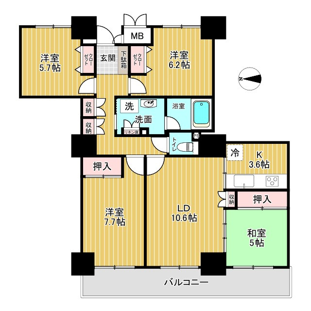 【中古マンション】ファーストタワー大津MARY