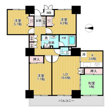大津市皇子が丘２丁目の中古マンションの画像