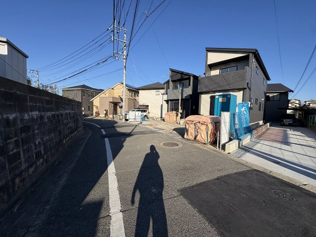 【その他】 | 福岡市南区中尾2丁目4期　2号棟（全2棟）【仲介手数料無料・0円】 | 現地写真。前面道路です。