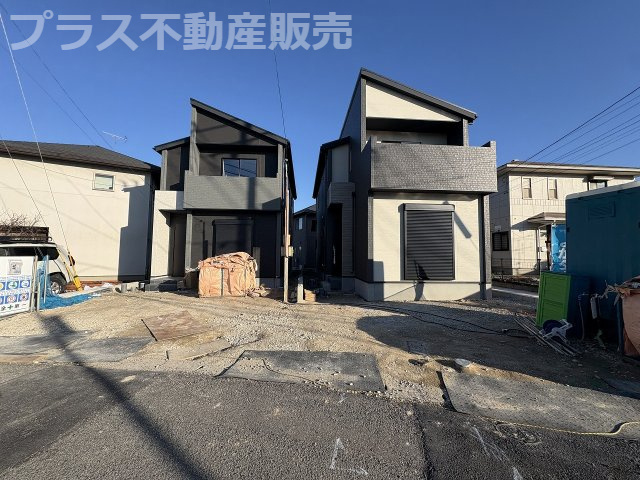 【外観】 | 福岡市南区中尾2丁目4期　2号棟（全2棟）【仲介手数料無料・0円】 | 現地写真。プラス不動産販売なら、現場の全ての棟をまとめてご見学頂けます。