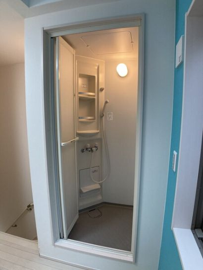 サークルハウス高円寺壱番館のシャワールーム|コンパクトで使いやすいシャワールーム
