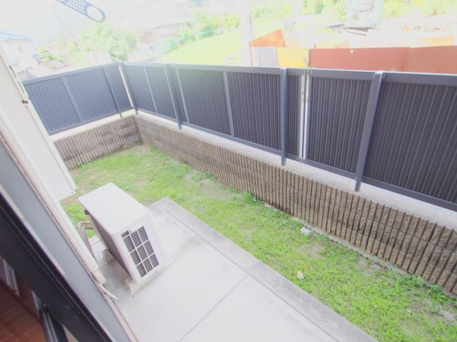 ラフィネ安芸弐番館の庭