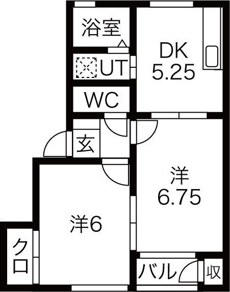 プレステージⅡの間取り
