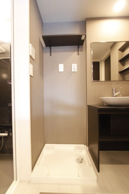 【洗面所】 | ヴィレッタ２ | 室内洗濯機置場です