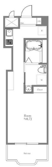 ヒルズ音羽の間取り
