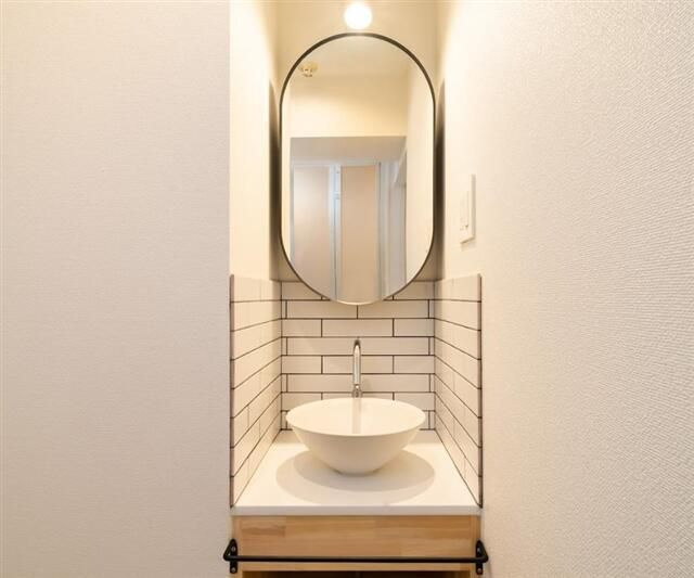 ヒルズ音羽の洗面所