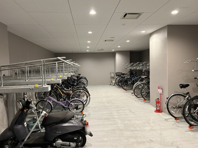 【その他共用部分】 | ウィスタリア レジデンス 博多 | 駐輪場