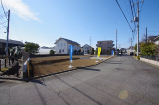 【前面道路含む現地写真】 | 【仲介手数料50％オフ！！】日野市石田1丁目　建築条件無し売地（全４区画）4区画　3900万円