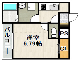 クレアモントヒルズ宝塚の間取り