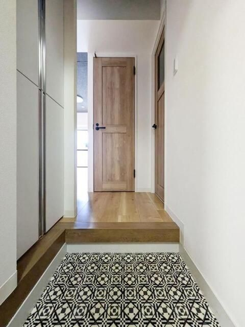 コーポシオの玄関