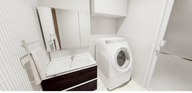 リブレ祖師谷の浴室|イメージパースので実際とは異なります