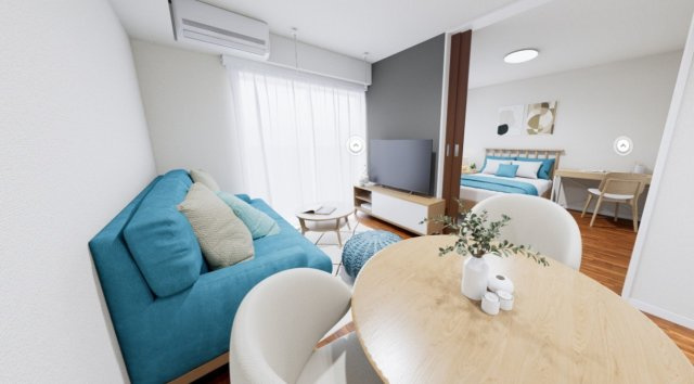 リブレ祖師谷の寝室|イメージパースので実際とは異なります