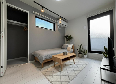 【居間・リビング】 | ルミナ境之谷 | ※実際に家具はありません