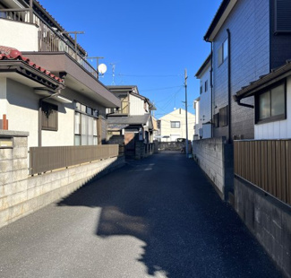 【前面道路含む現地写真】 | さいたま市西区水判土　中古戸建