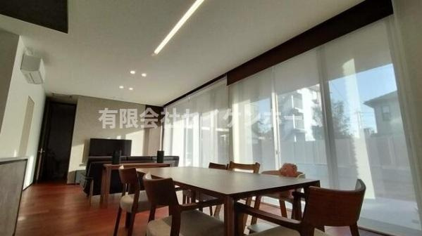 高崎市山田町　中古住宅（積水ハウス施工）の居間・リビング