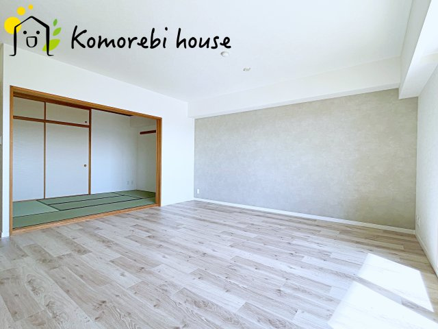 ルネ・グランテラスの居間・リビング|ゆったり過ごせるリビングです