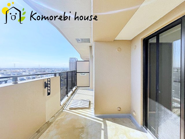 ルネ・グランテラスのバルコニー|陽当たり良好なバルコニーです