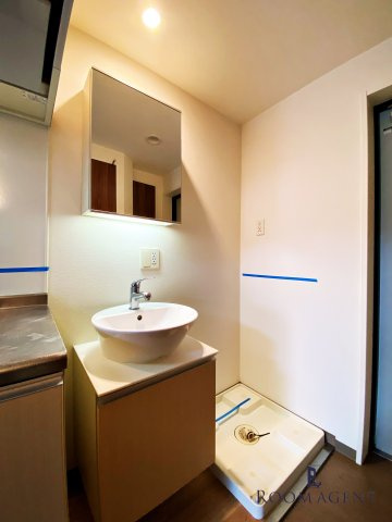 パルティール城西の洗面所