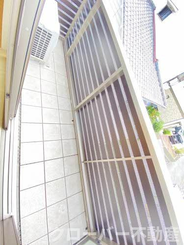 シャーメゾン中府のバルコニー