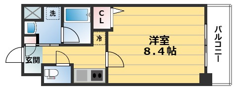 MAYFAIR OIKE PREMIUM（メイフェアオイケプレミアム）の間取り