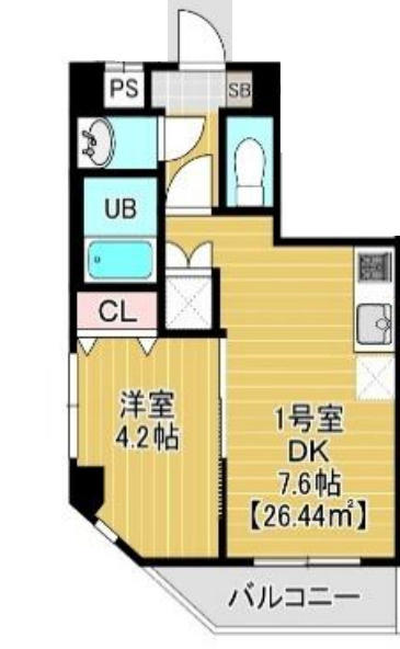 カイテキースVの間取り